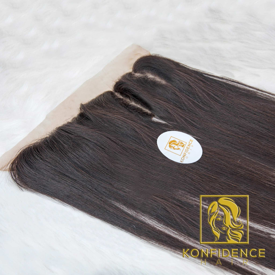 Opulent Natural Straight 13x4 Frontal